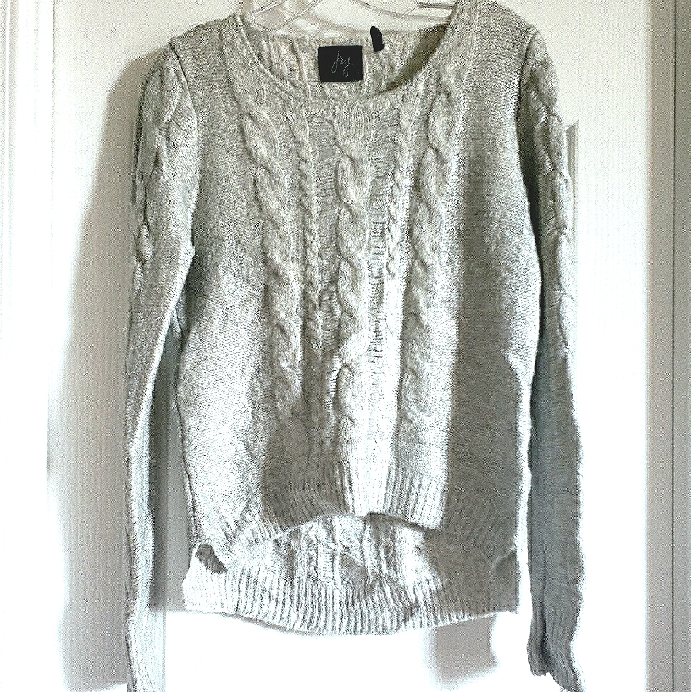 braided sweater